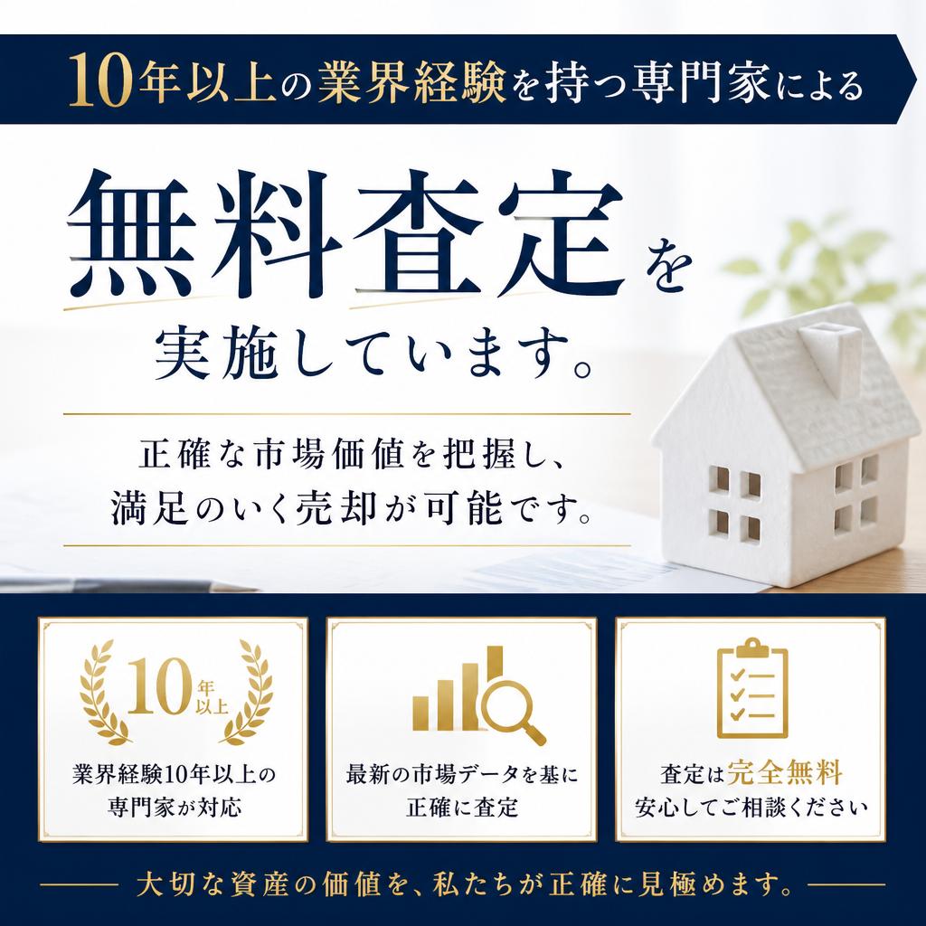 専門家による無料査定サービス