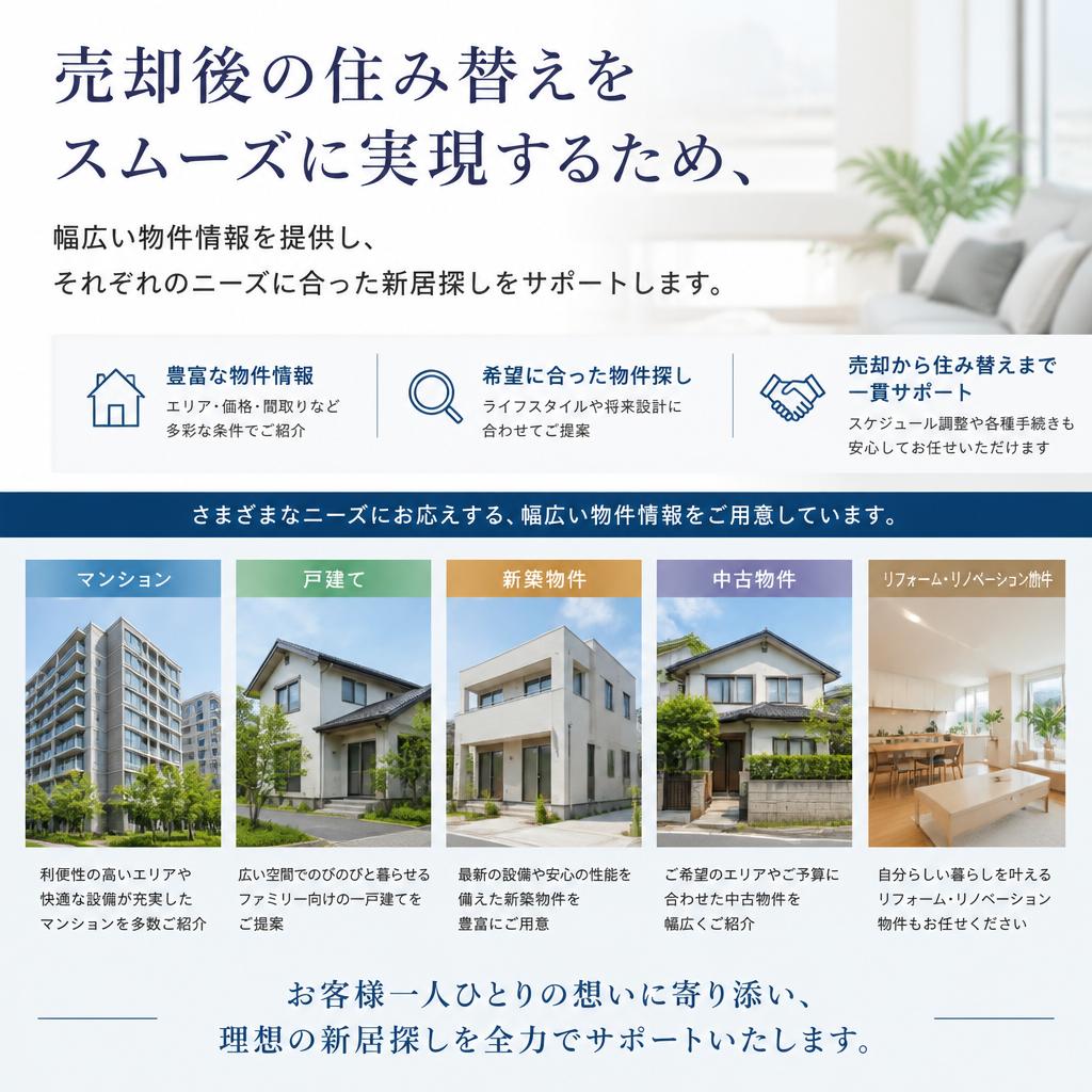 万全な買替えサポート